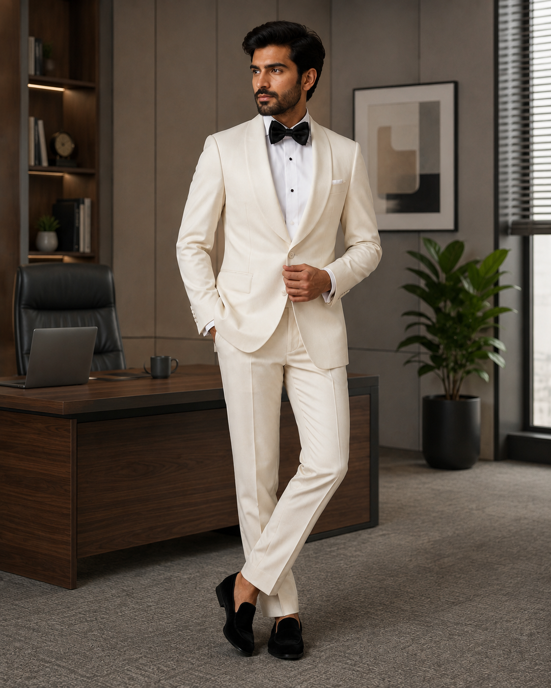 Classic Ivory Tuxedo