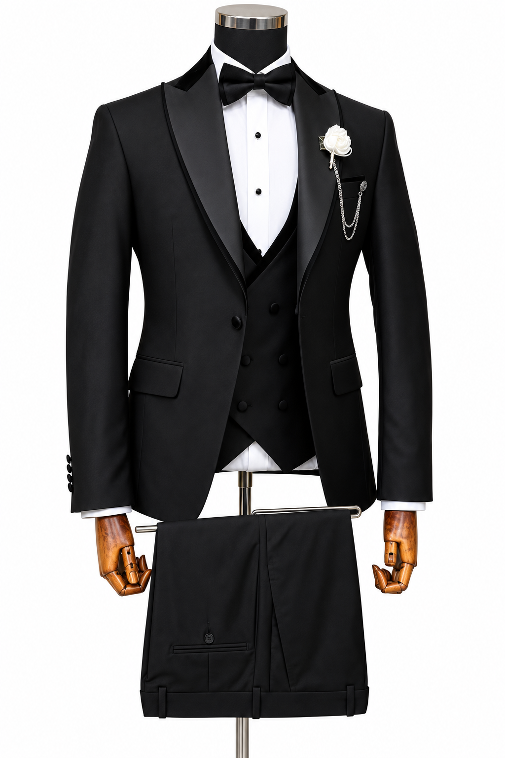 Classic Black Wedding Tuxedo