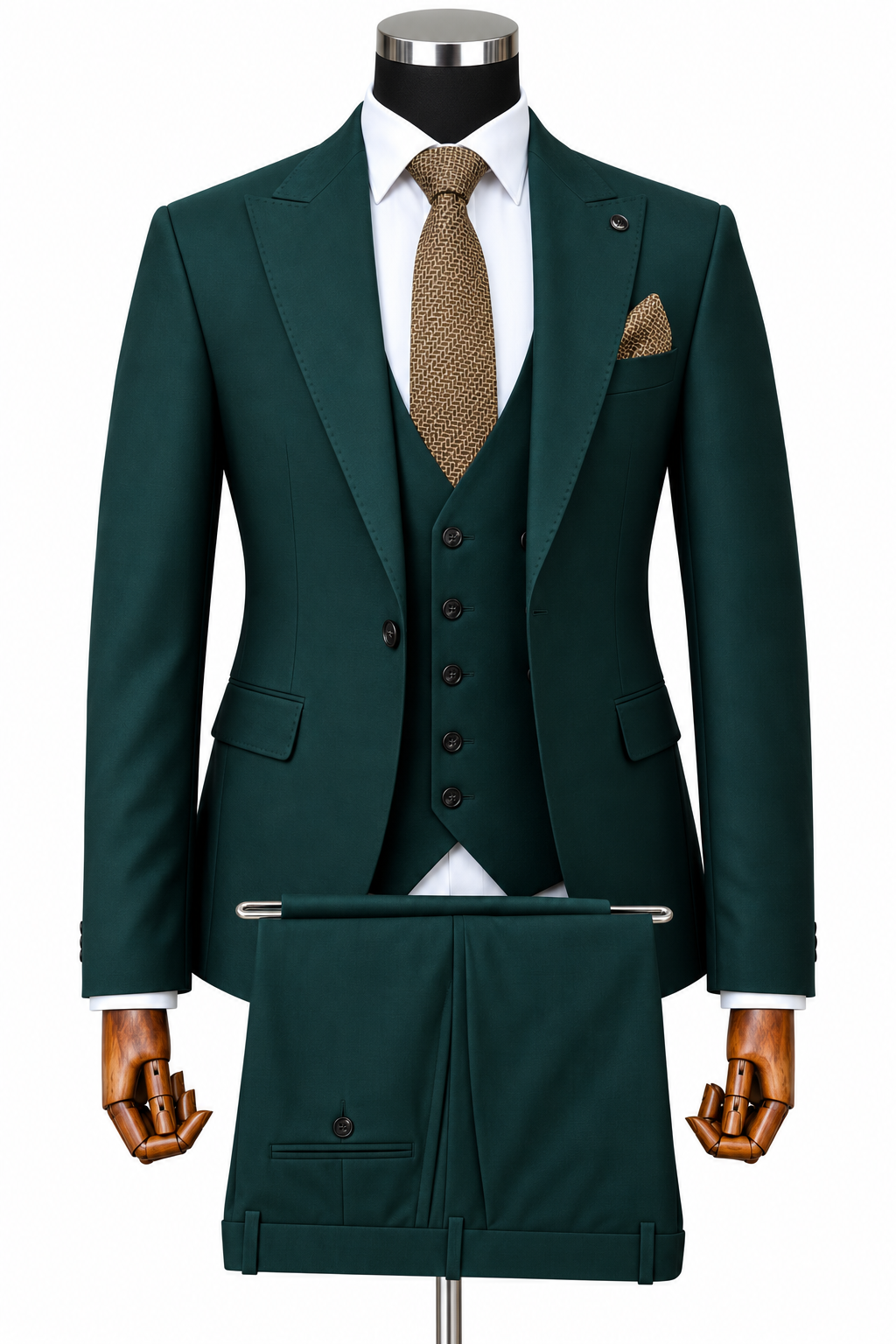 Emerald Green 3-Piece Suit