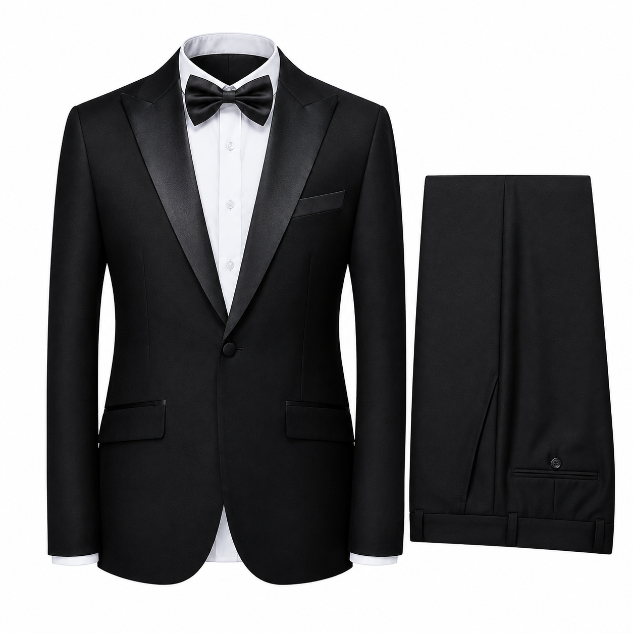Men’s Classic Black Tuxedo Suit