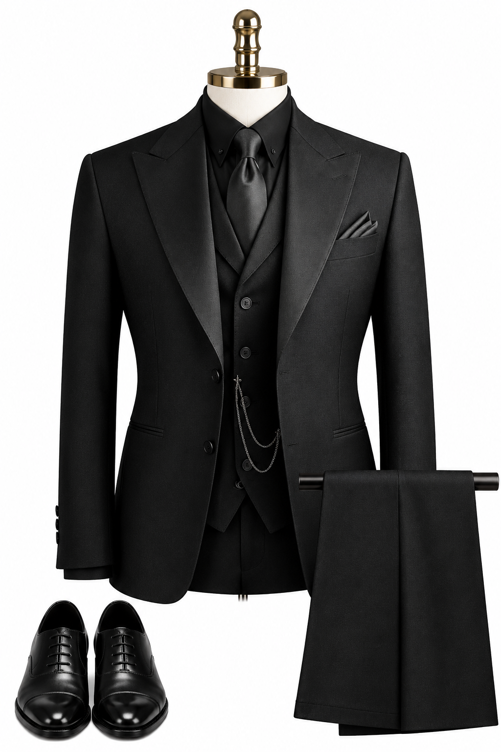 Classic Black 3-Piece Tuxedo